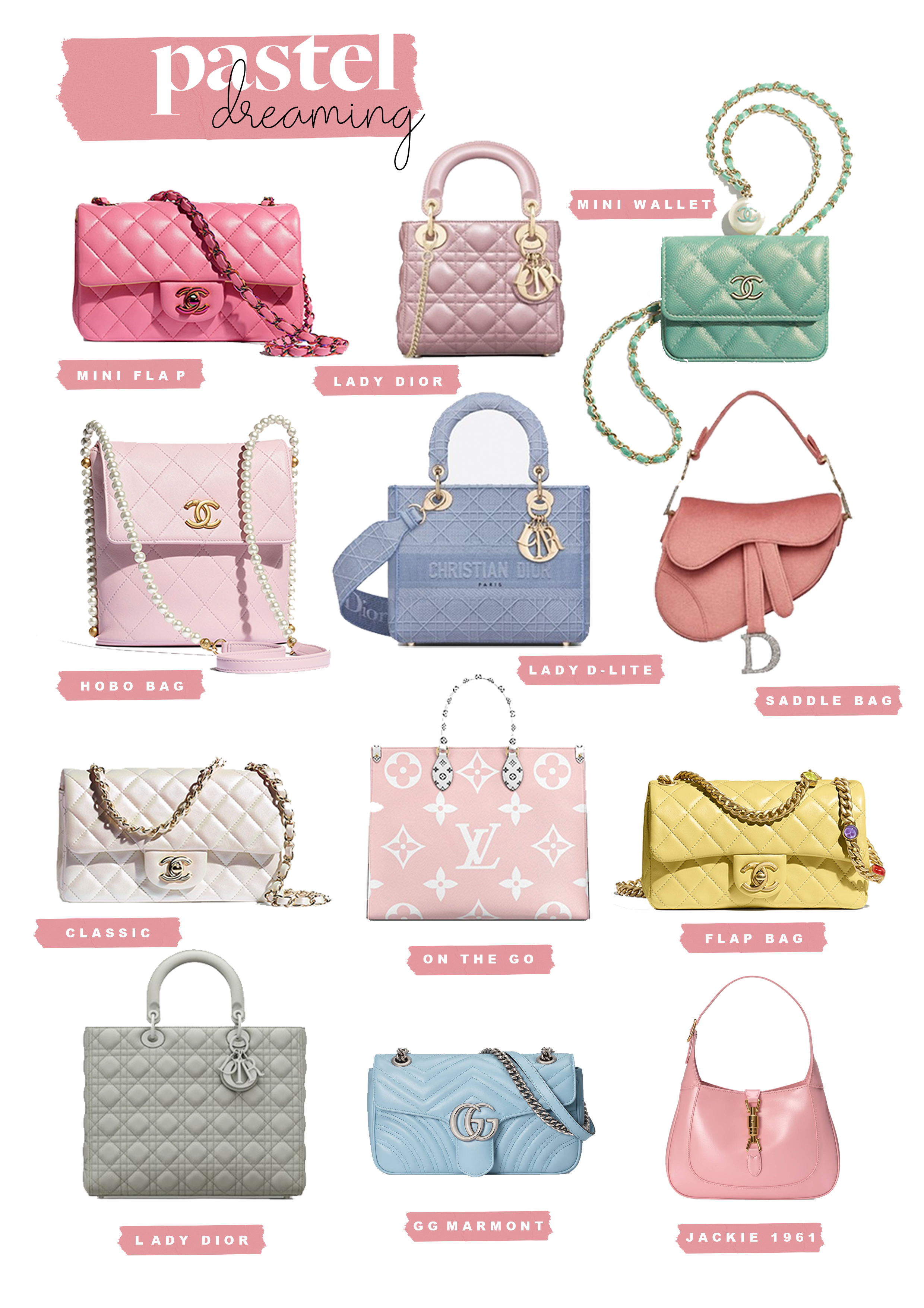 Pastel dreaming, our favourite spring picks! - Havre de Luxe