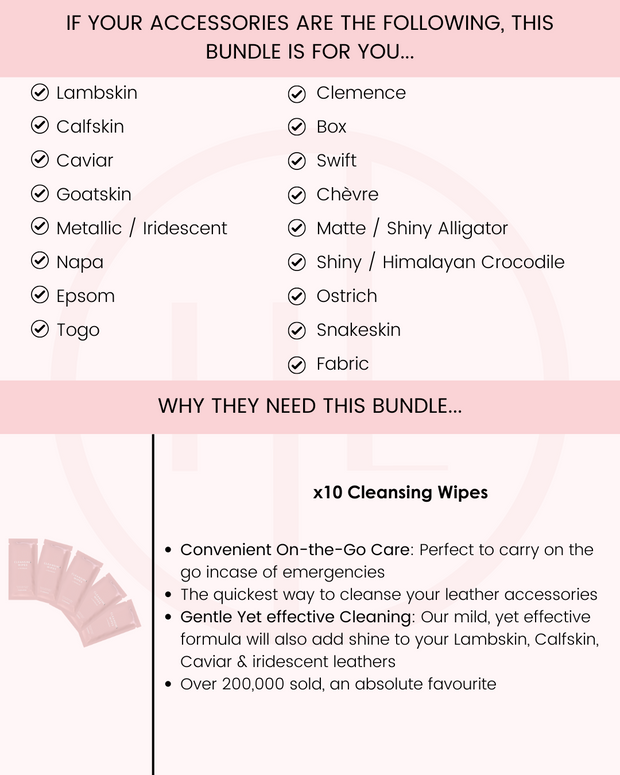 CC & H Lovers Bundle for Lambskin, Caviar, Epsom, Exotics & more