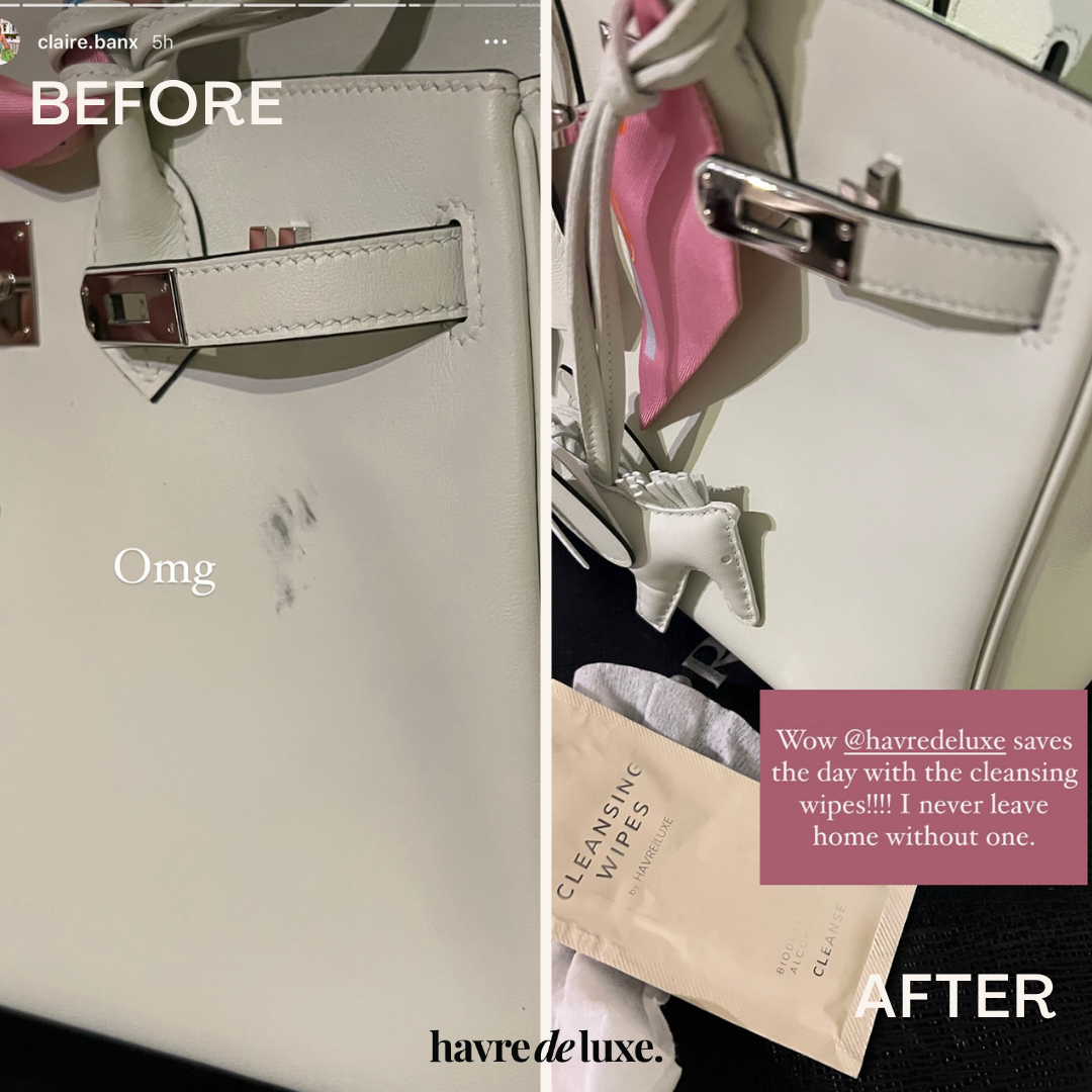 Canvas & Leather Cleansing Wipes Dust Bag Bundle